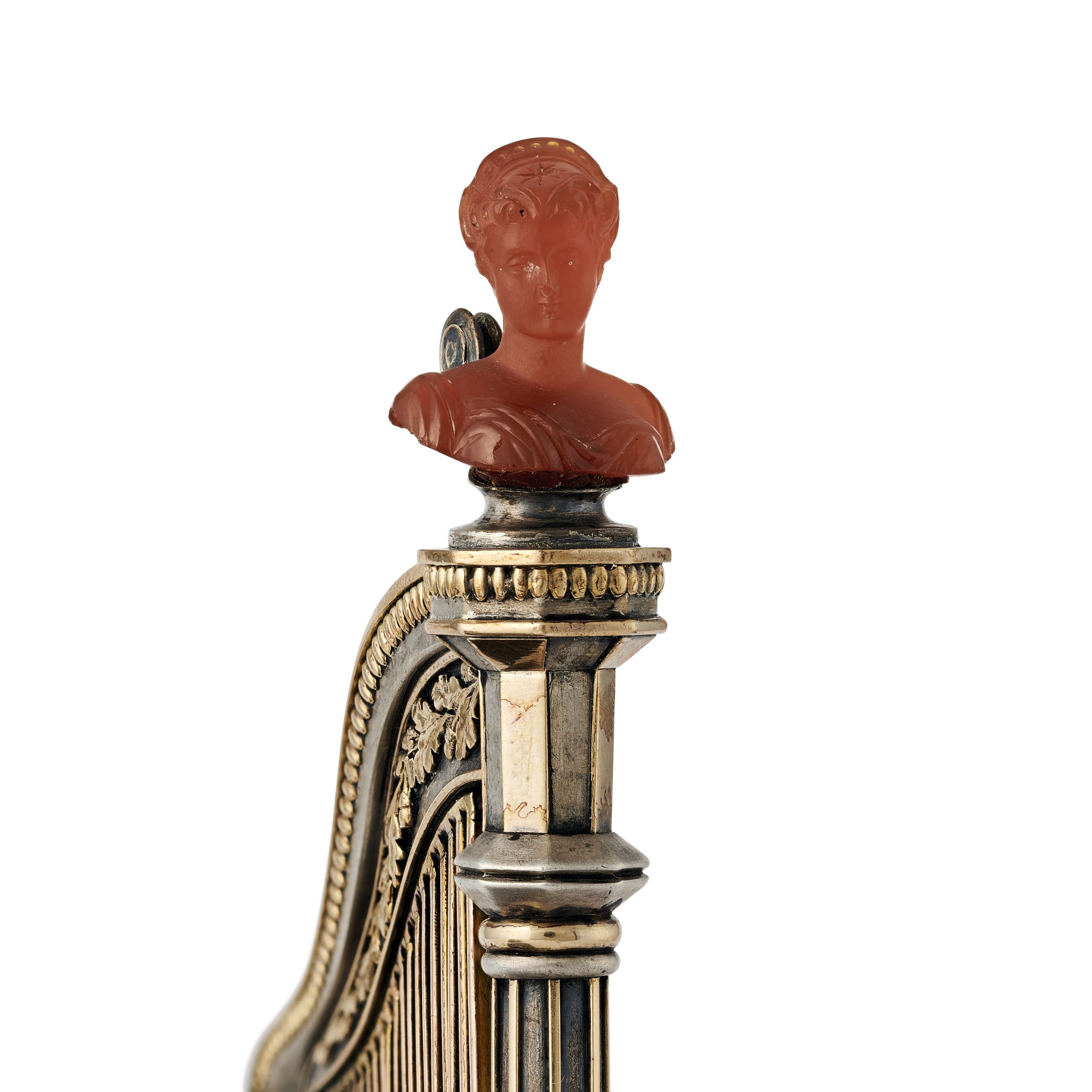 An antique desk seal by Ernesto Pierret