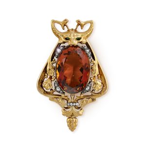 Antique jewelled pendant by Boucheron
