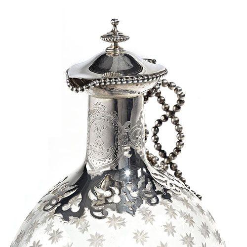 A royal gift, claret jug