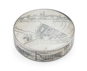 Cartographic box, 1800