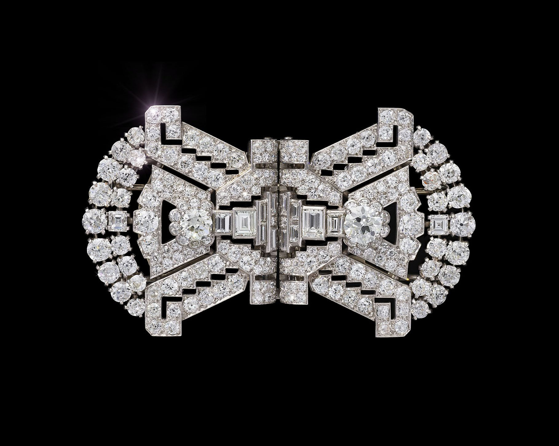 Cartier clips and brooch