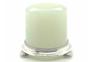 A Chinese Jade Archer’s Ring mounted by Carl Fabergé