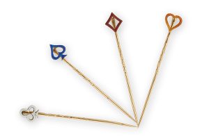 Stickpins, Carl Fabergé, c.1900