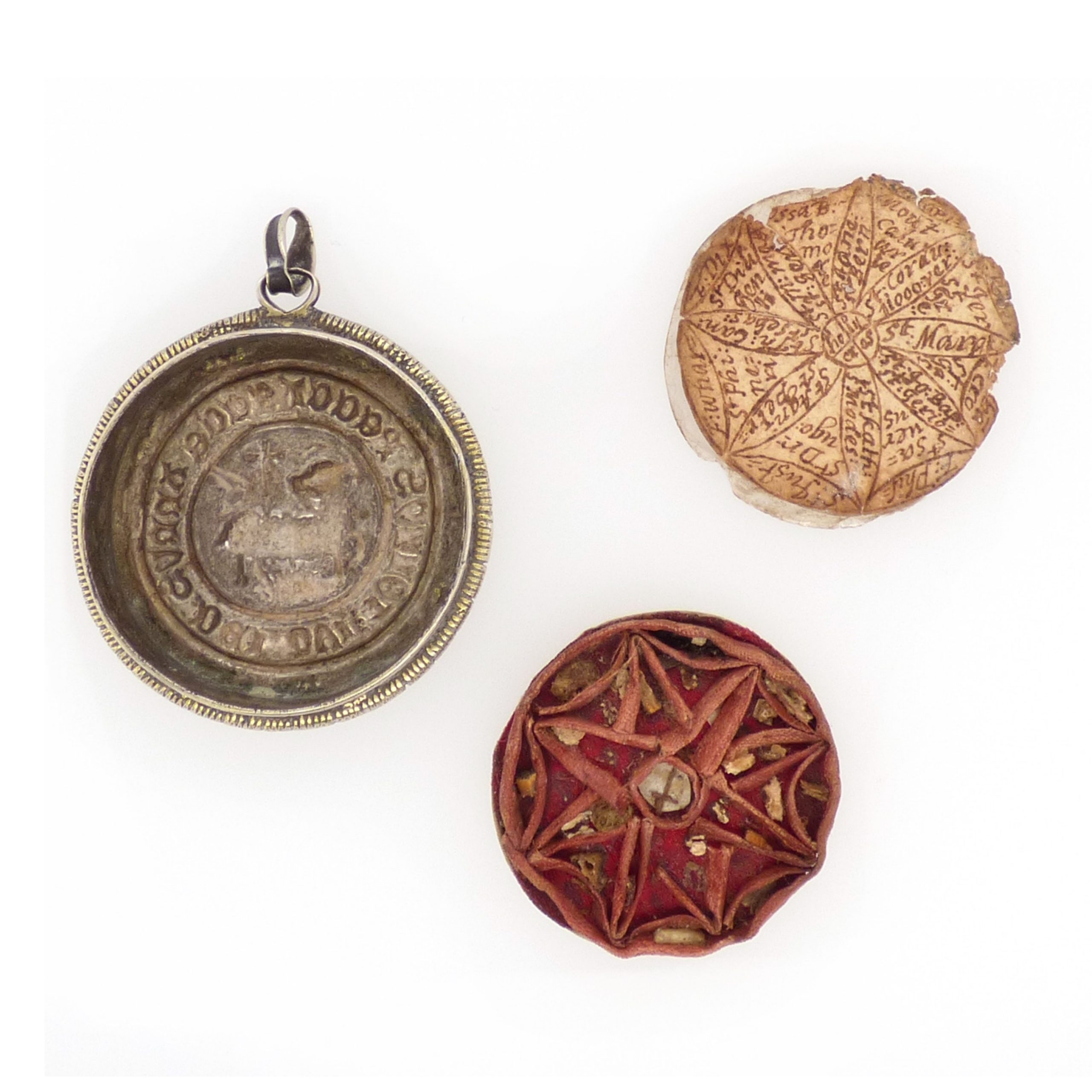 A seventeenth century silver reliquary
