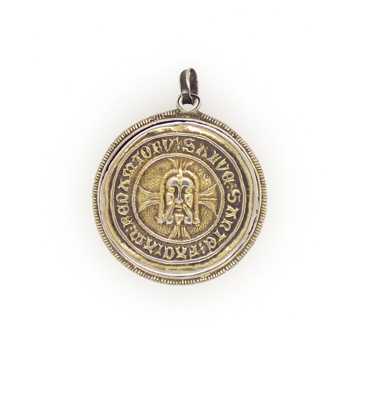 A seventeenth century silver reliquary