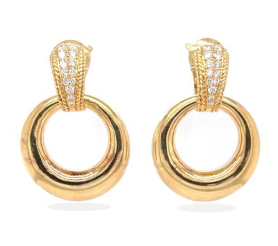A pair of earrings by Van Cleef & Arpels