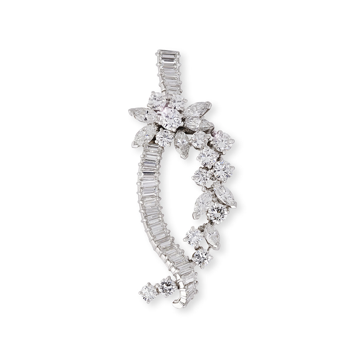 A Boucheron diamond brooch