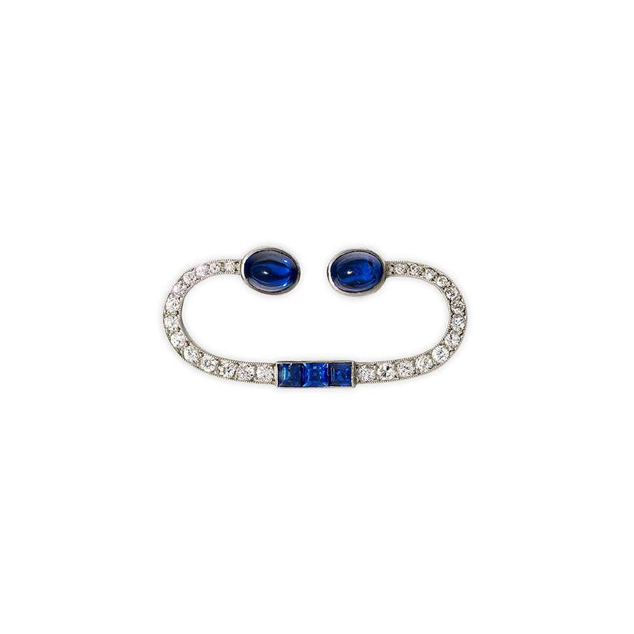 Jewelled Cartier brooch