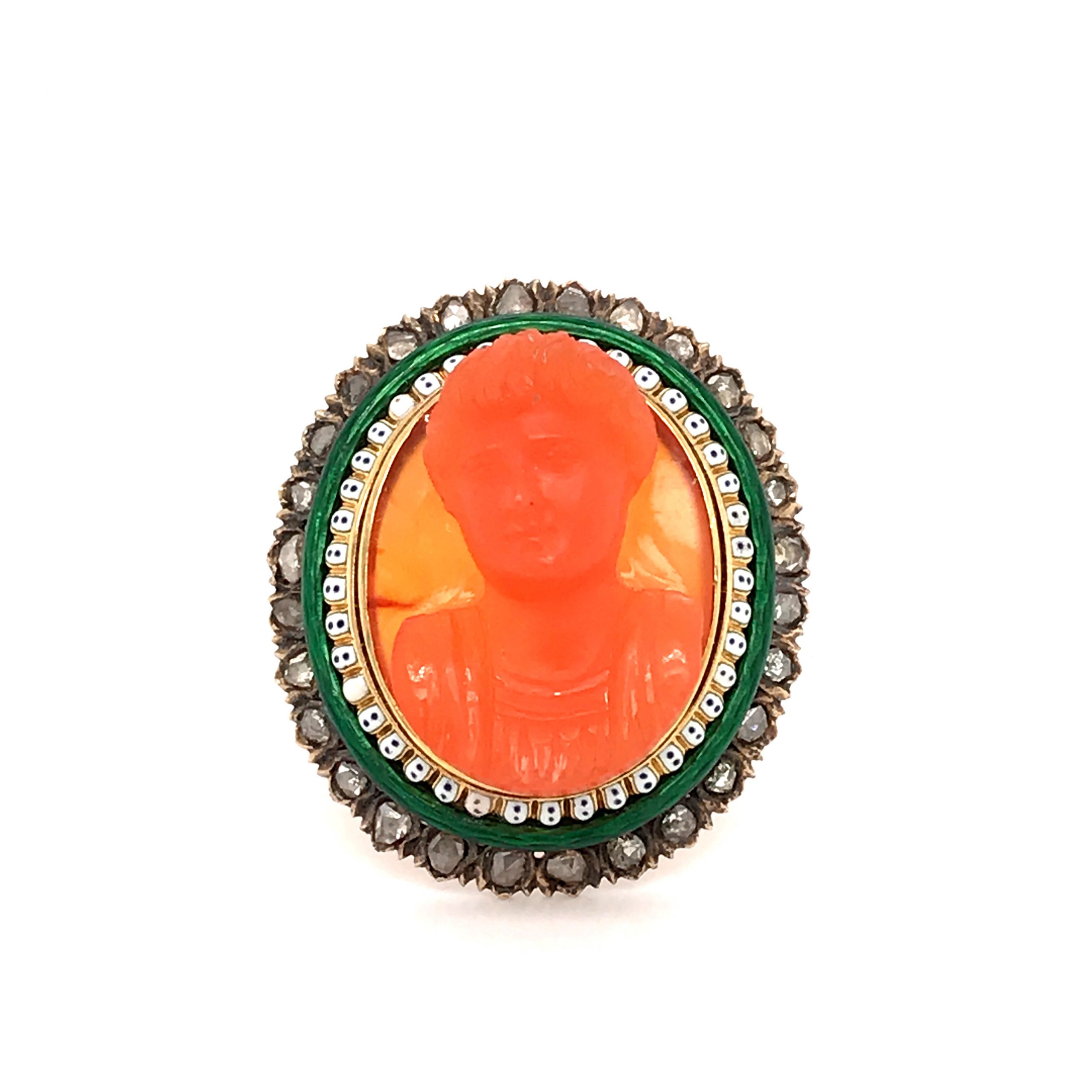 A Rare Cameo Brooch by Alexis Falize