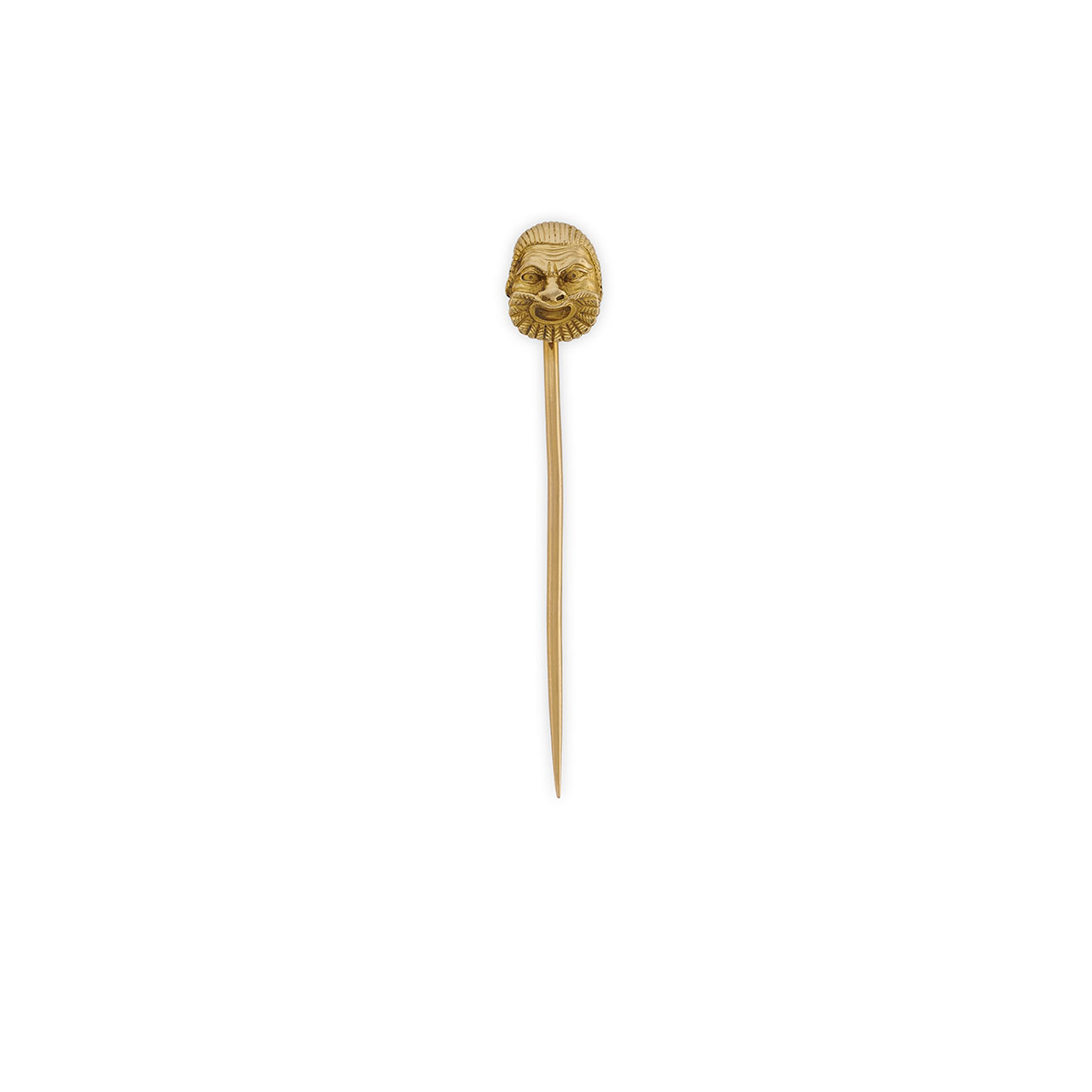An antique gold stickpin by Wiese