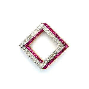 Art deco brooch