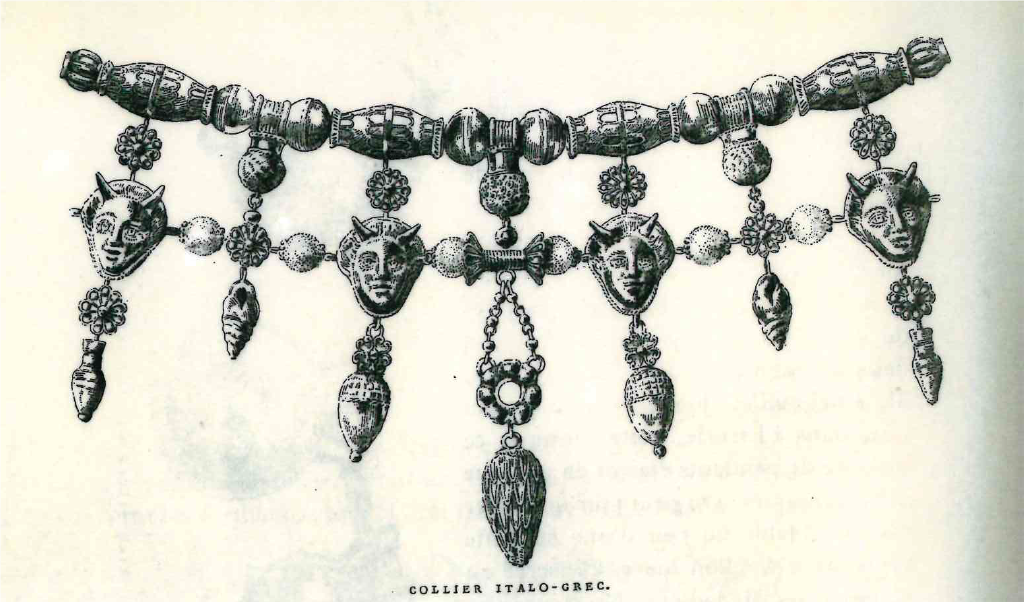 An Archaeological Style necklace by Carlo Giuliano