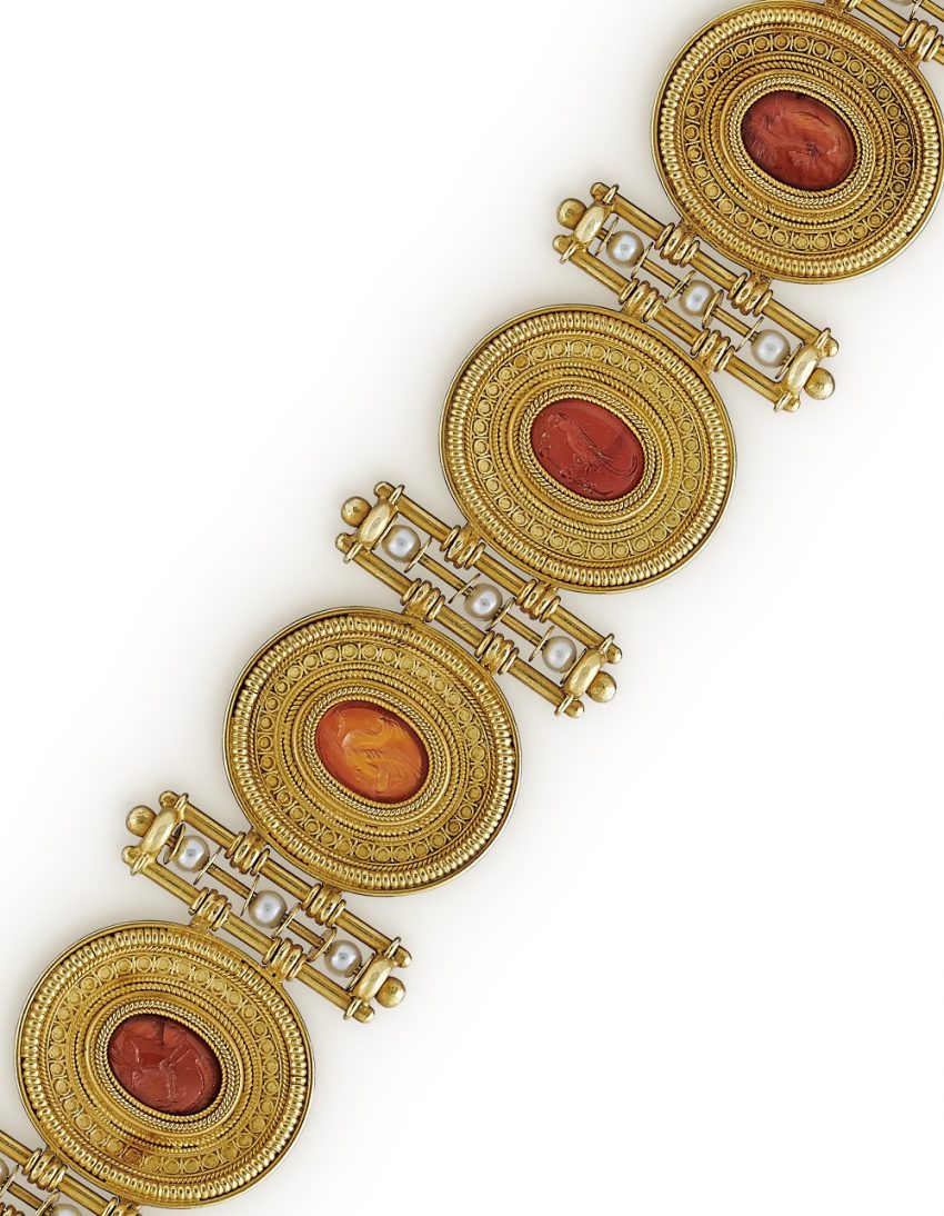Gold bracelet by Castellani