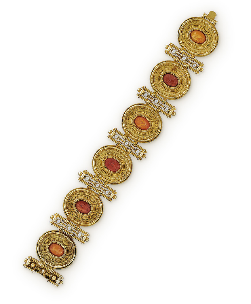 Gold bracelet by Castellani
