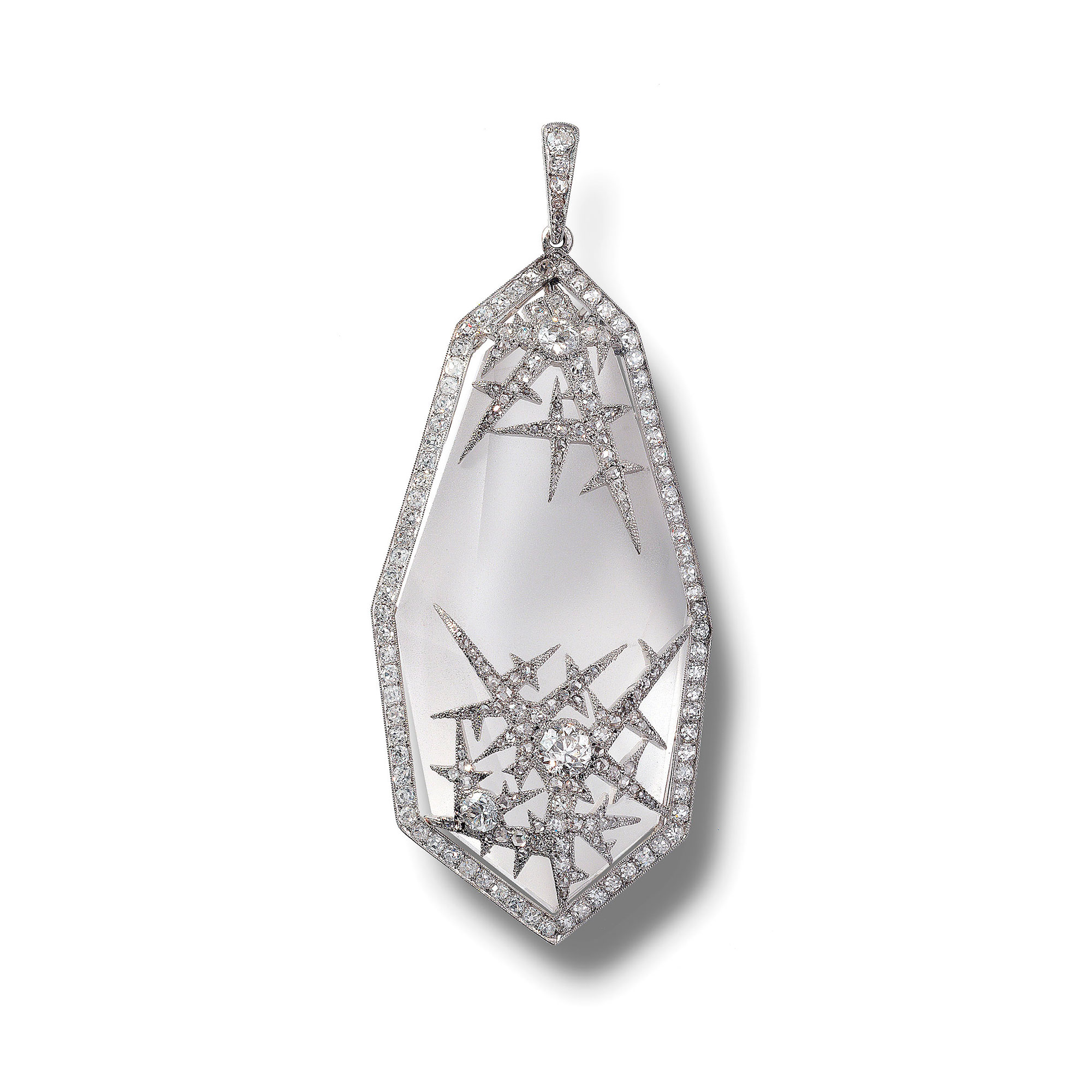 Ice pendant by Carl Fabergé