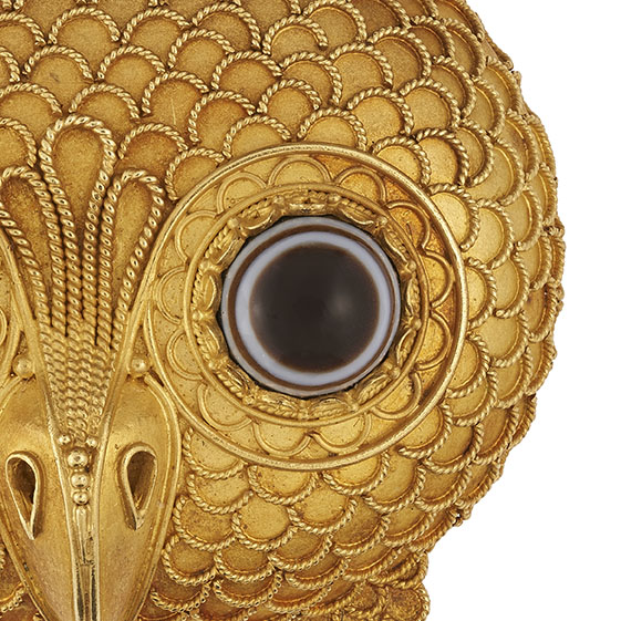 An Owl brooch by Castellani