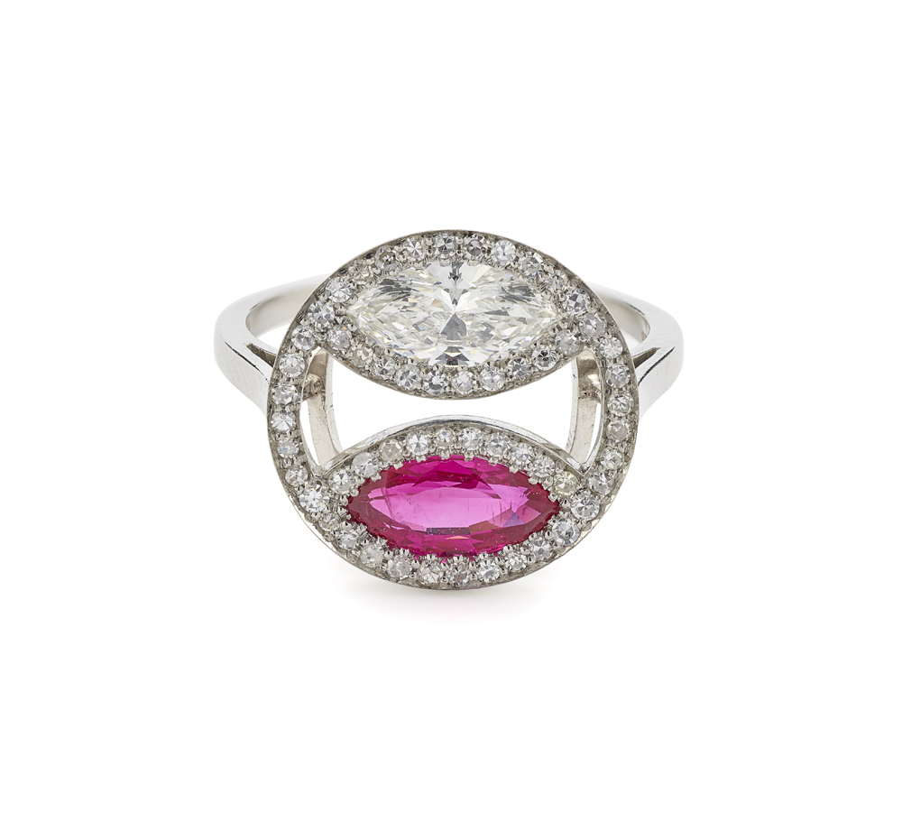 Ring, jewelled by Wartski