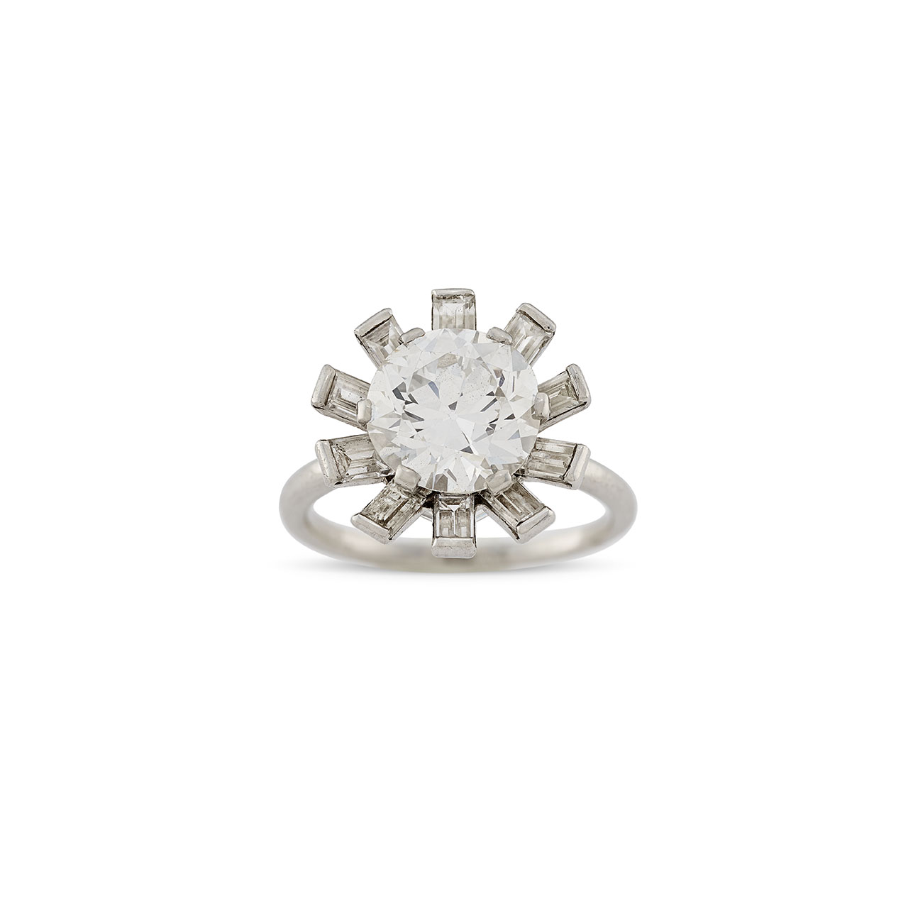 A vintage diamond Cartier ring