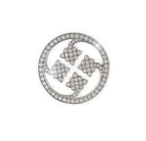 Platinum and diamond brooch by Wartski