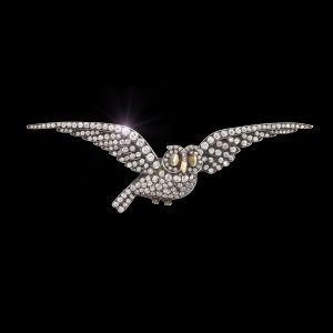 Owl brooch