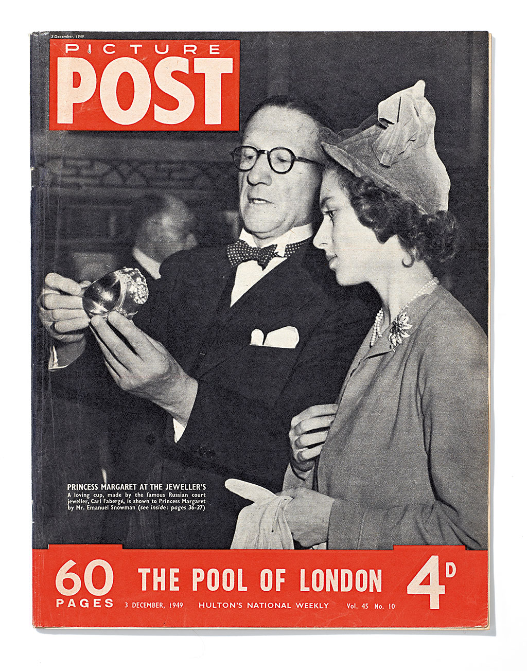 Princess Margaret at the jeweller's